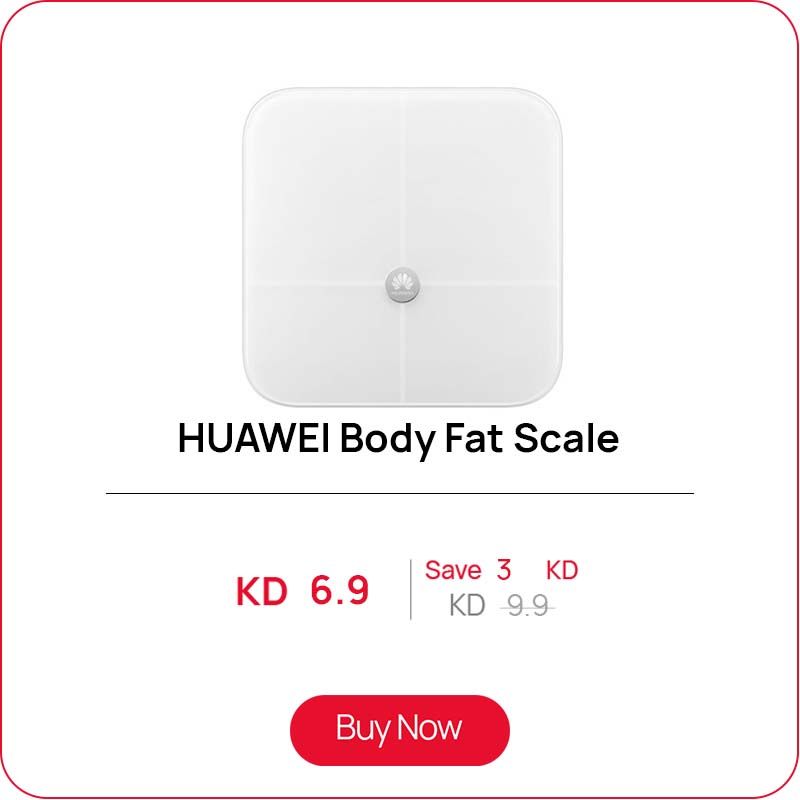 HUAWEI AH100 BODY FAT SCALE-White